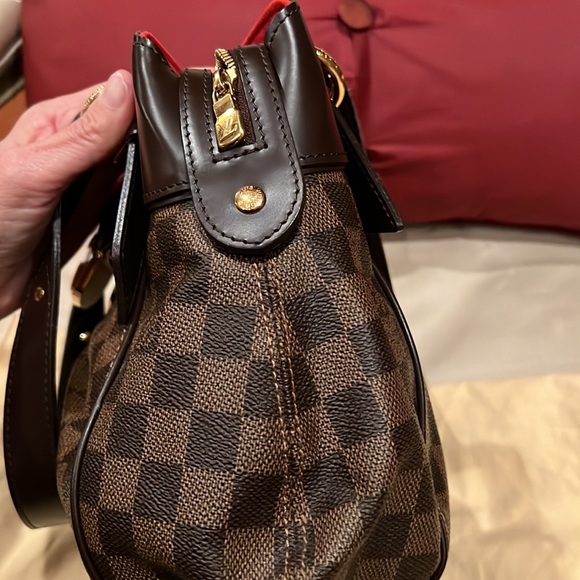 Louis Vuitton Authentic Damier SISTINA PM Shoulder Bag Like New - Picture 9 of 17